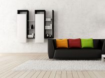 Ideas de cojines para decorar sofás negros